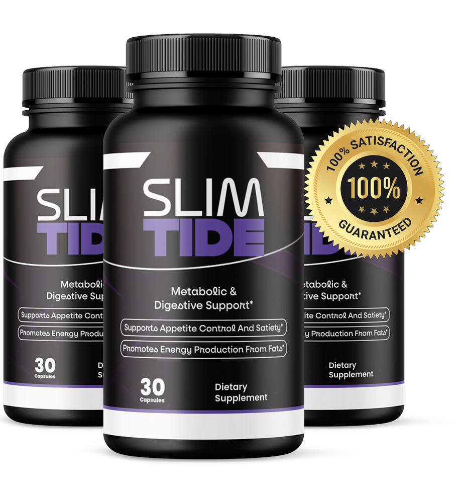 SlimTide 6 bottle package with 60-day money-back guarantee