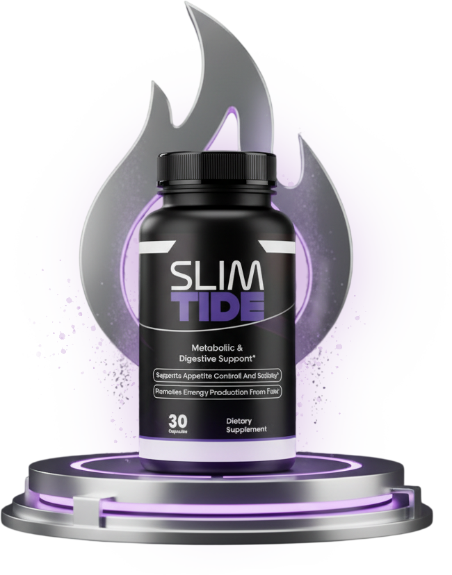 SlimTide United State natural metabolism and weight loss supplement bottle